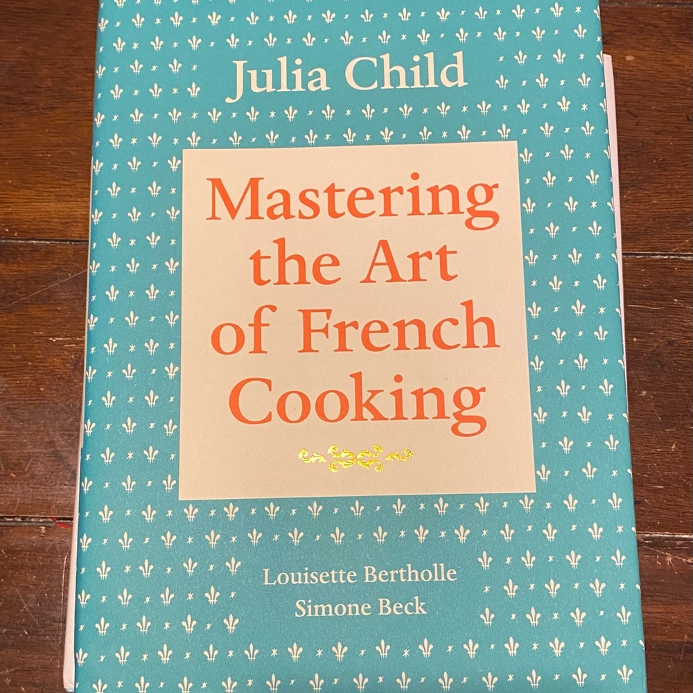 Julia Child Mastering the Art of French Cooking Cookbook